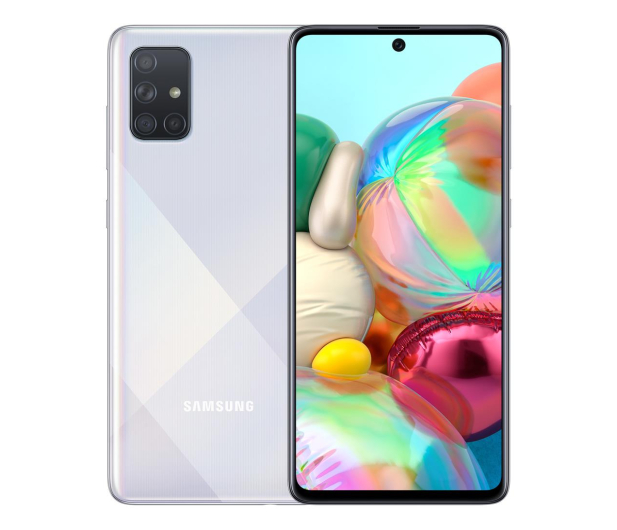 Samsung Galaxy A71 SM-A715F Silver - 536265 - zdjęcie